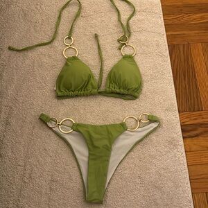 Green bikini